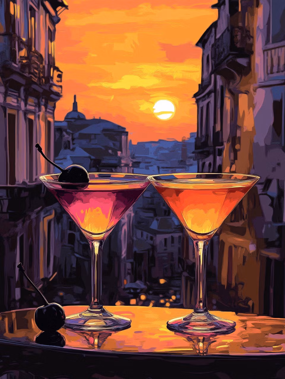 Diamond Painting - Skymningens skål (Beställningsvara)