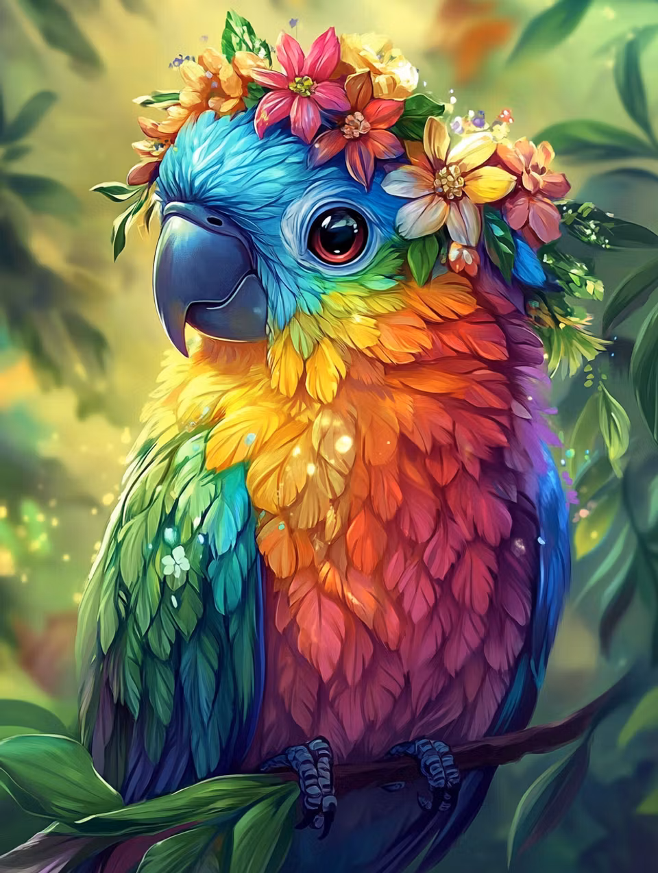 Korsstygn - Fjäderblom och solsken (Beställningsvara)