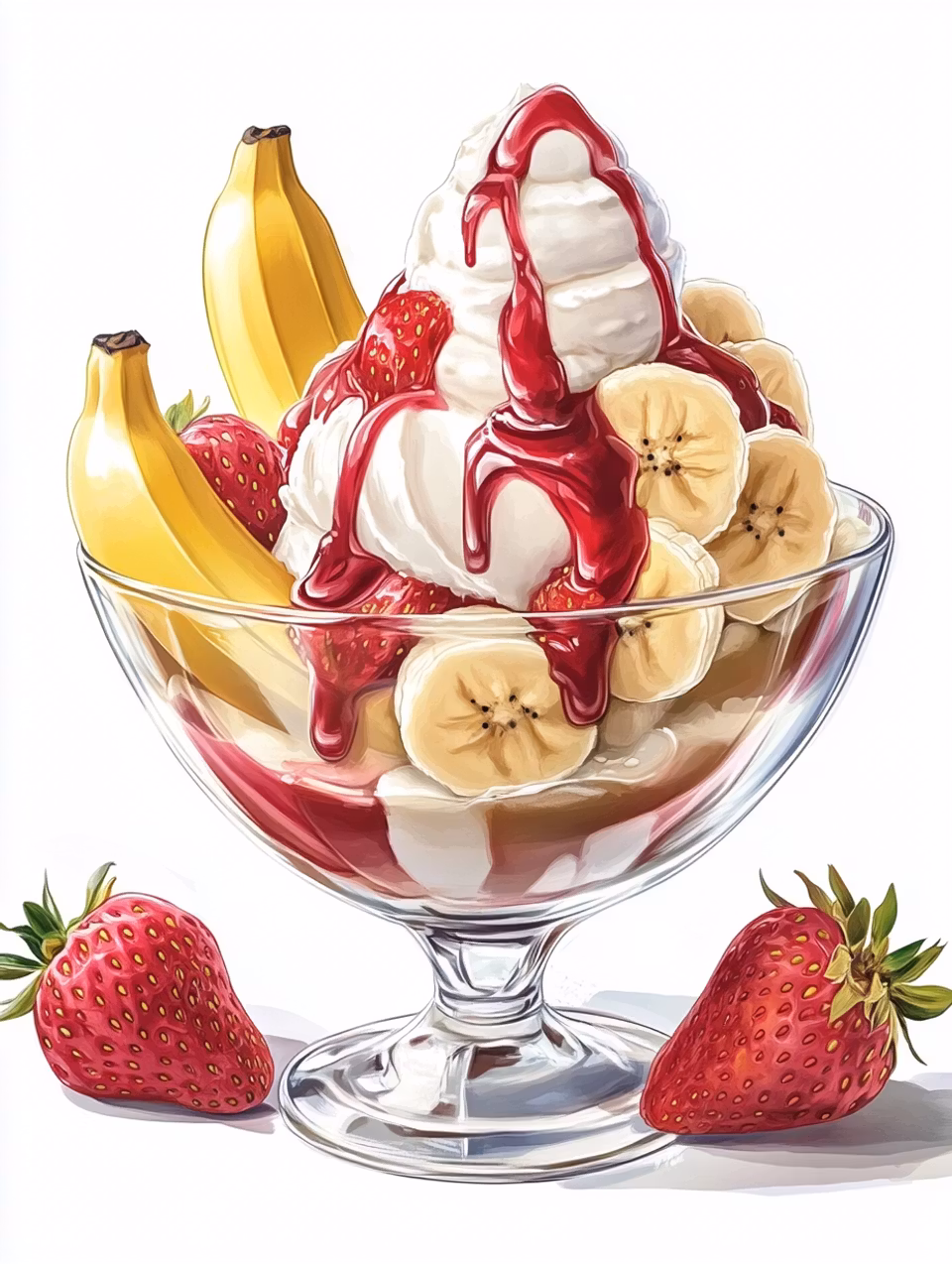 Korsstygn - Sommardröm i glassform (Beställningsvara)