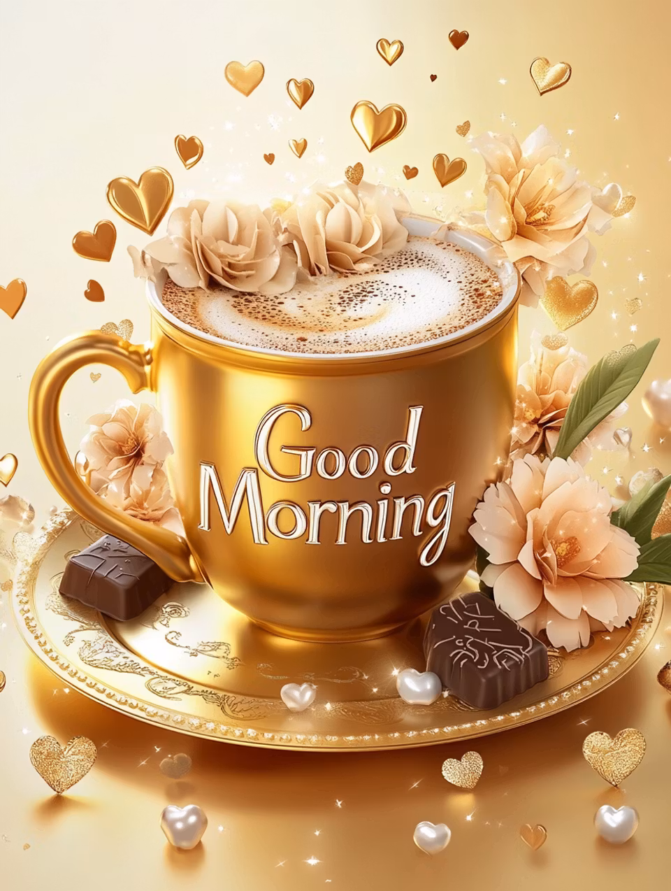 Diamond Painting - Morgonens blommande lycka (Beställningsvara)