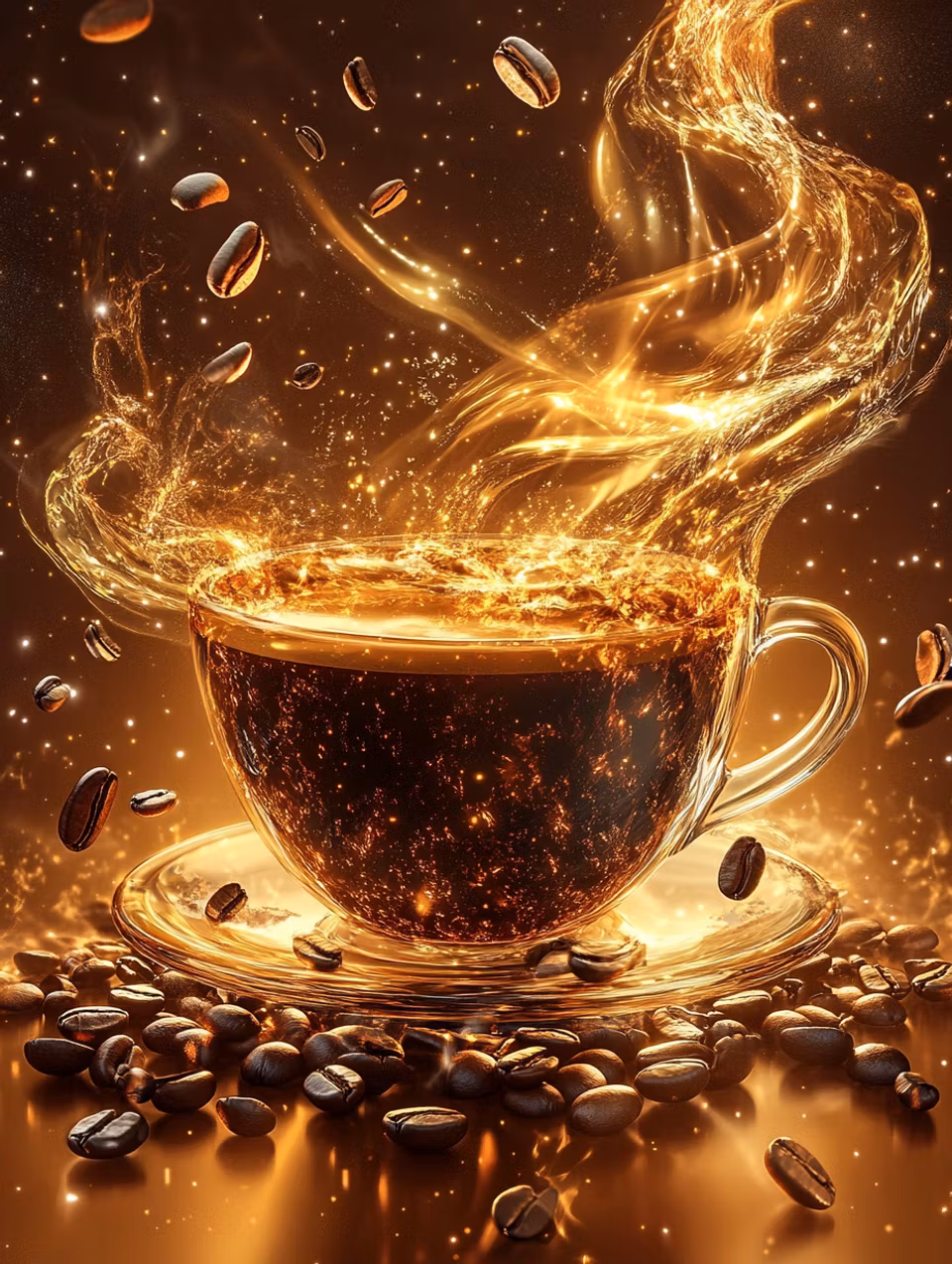 Korsstygn - Morgonens gyllene flamma (Beställningsvara)