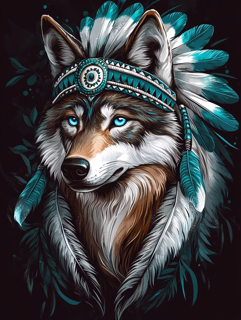 Paint by number - Andens väktare (Beställningsvara)