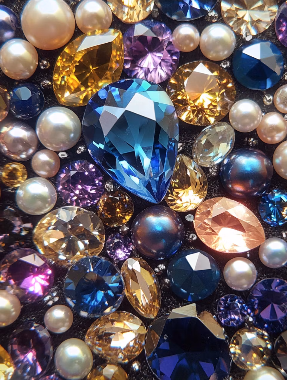 Paint by number - Glittrande skatter från jordens hjärta (Beställningsvara)