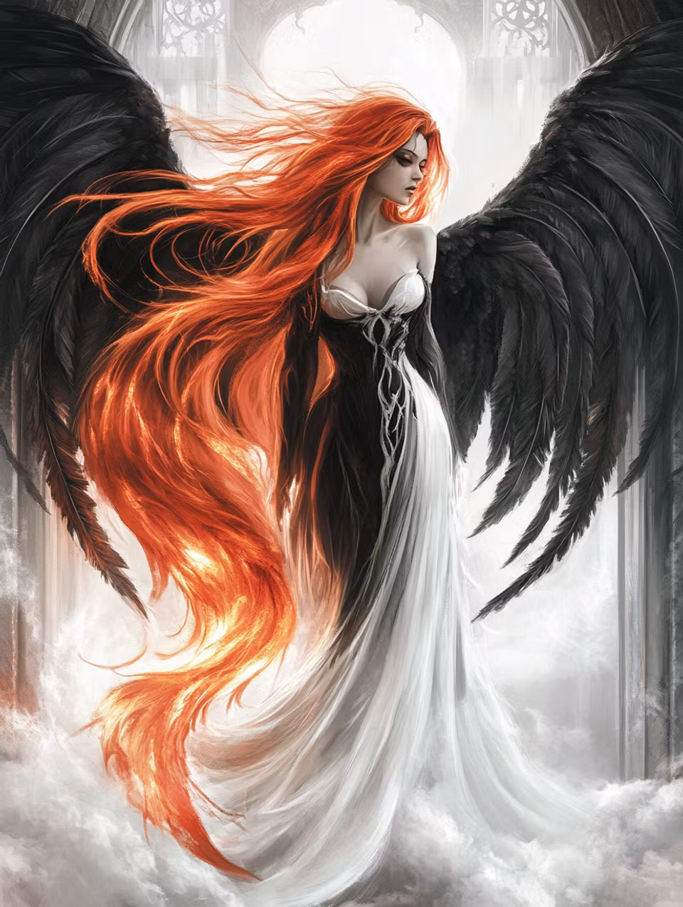 Diamond Painting - Mellan eld och himmel (Beställningsvara)