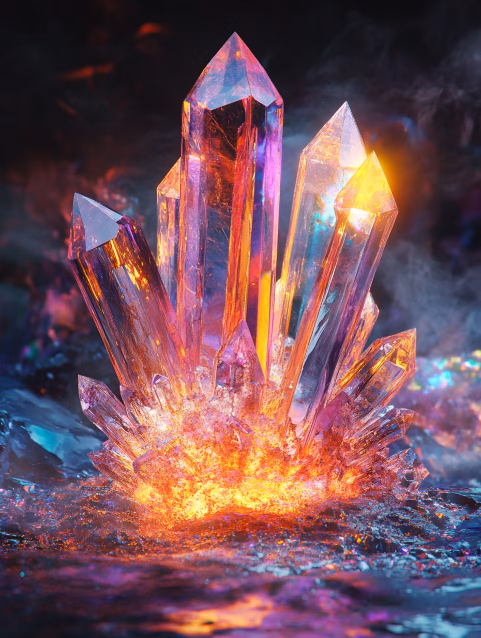 Korsstygn - Magi född ur jordens låga (Beställningsvara)