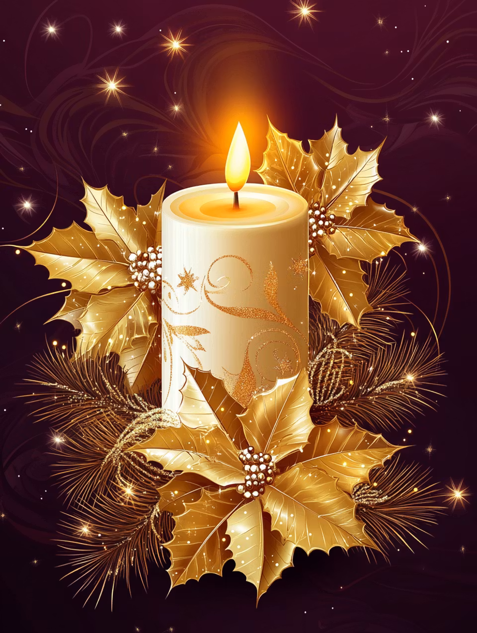 Korsstygn - När ljuset möter vinterns magi (Beställningsvara)