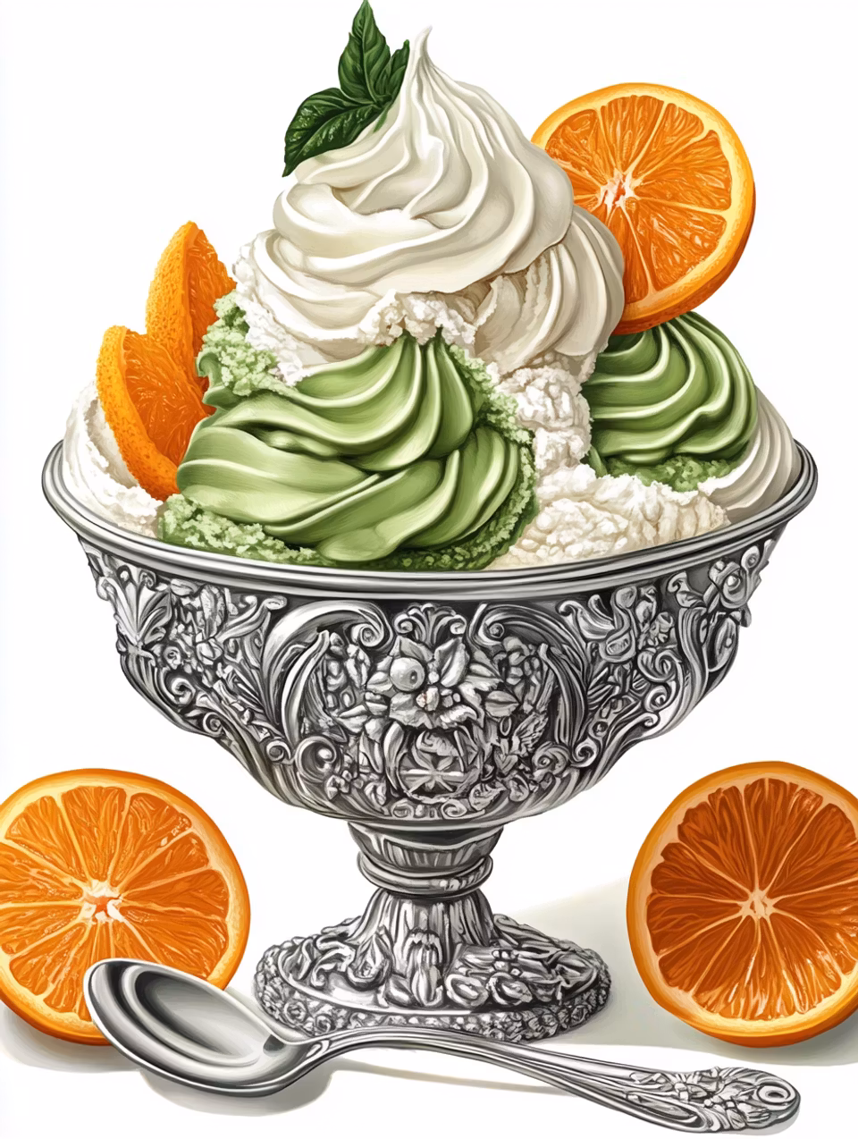 Paint by number - Sommarens lyx i silver (Beställningsvara)