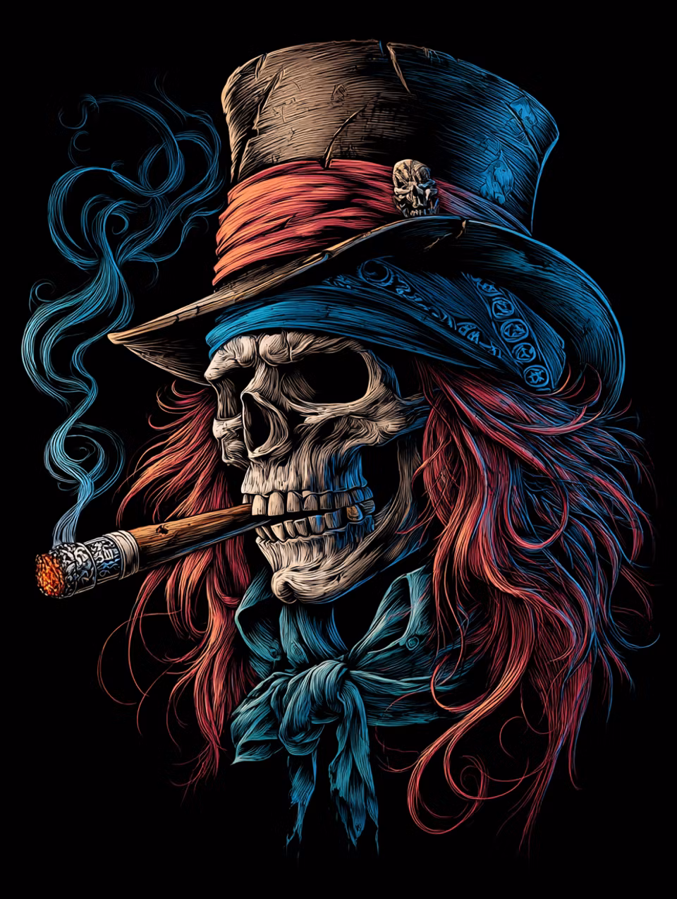 Paint by number - Den Odödlige Cowboysjälen (Beställningsvara)