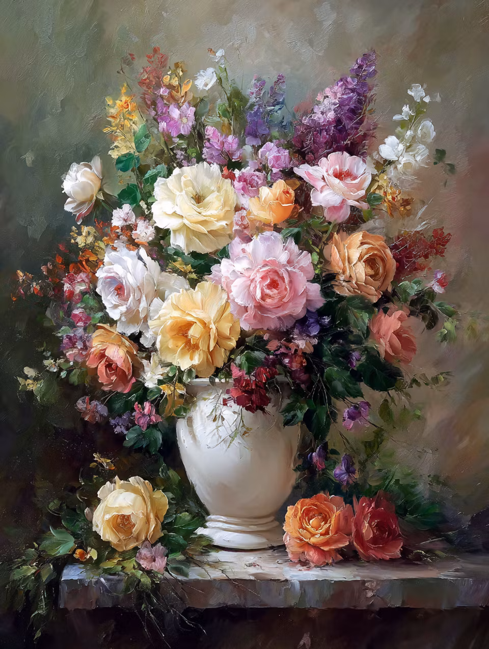 Korsstygn - Blomsterprakt på Bordet (Beställningsvara)