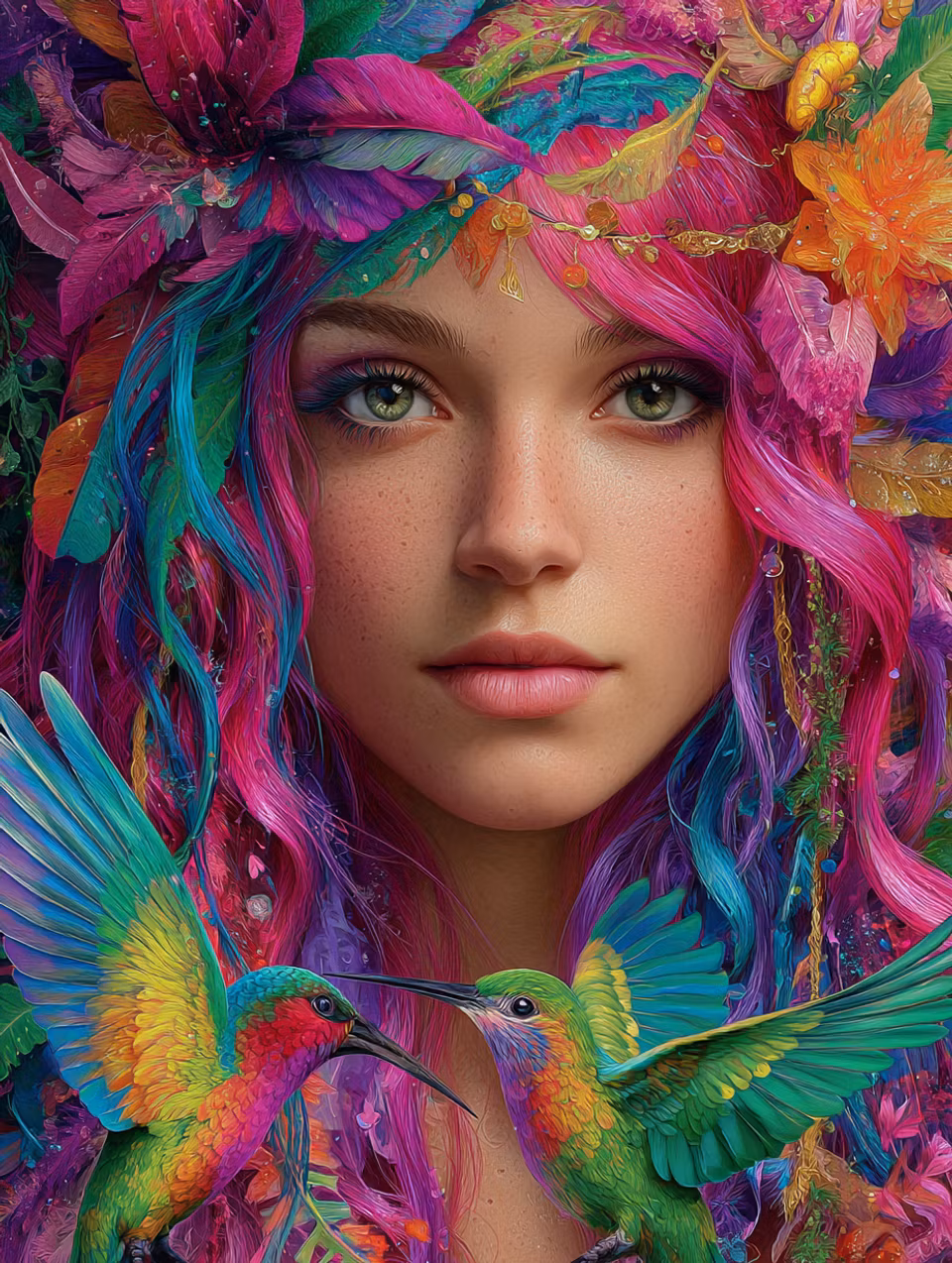 Korsstygn - En blick i tropisk dröm (Beställningsvara)