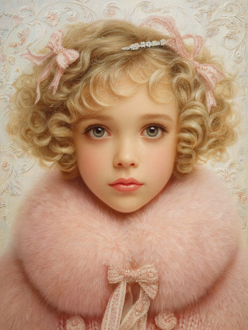 Korsstygn - Rosasocker & lockar (Beställningsvara)