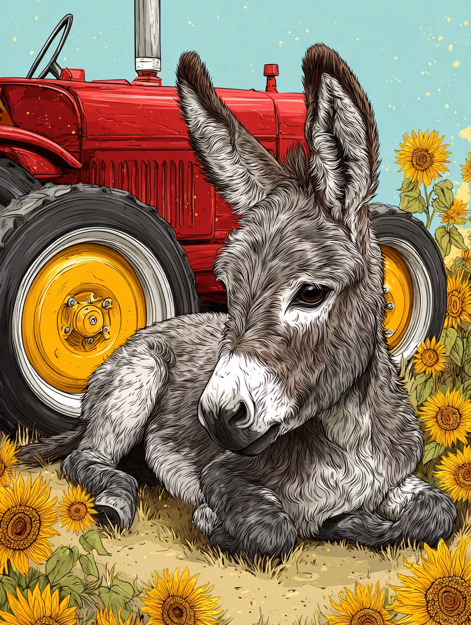 Korsstygn - Lilla gårdsdrömmen (Beställningsvara)