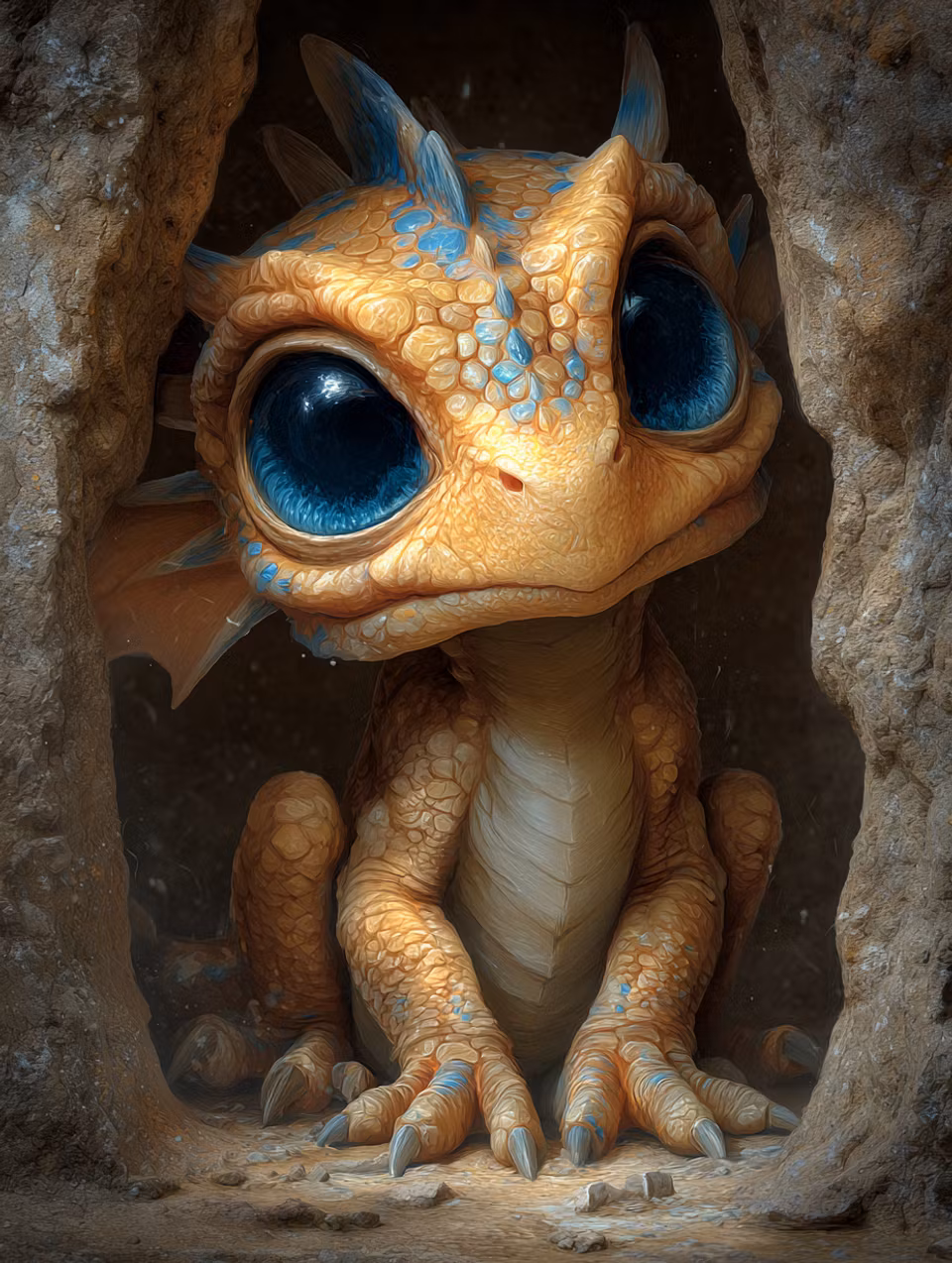 Korsstygn - Den nyfikna drakbabyn (Beställningsvara)