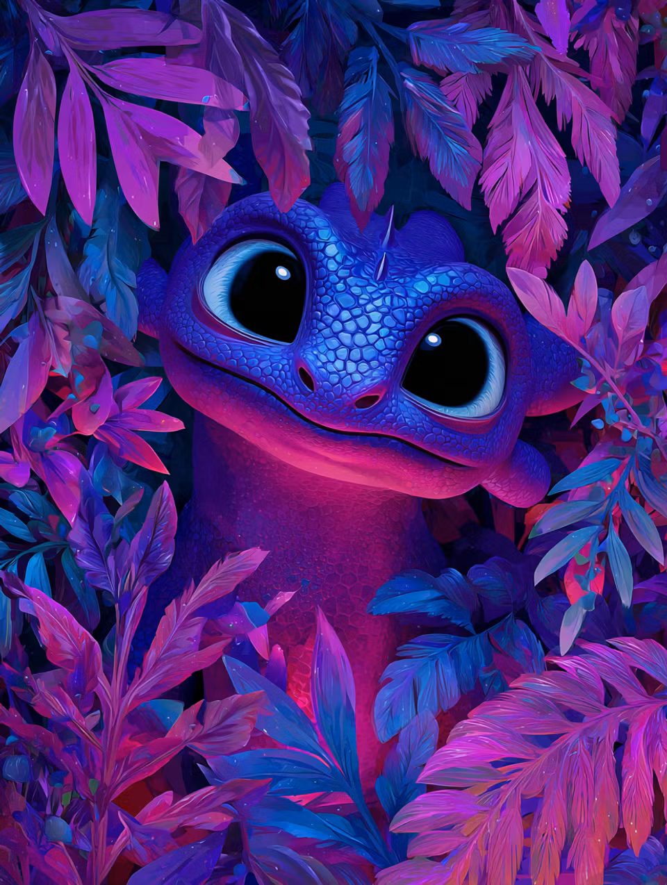 Paint by number - Magi bland kronbladen (Beställningsvara)