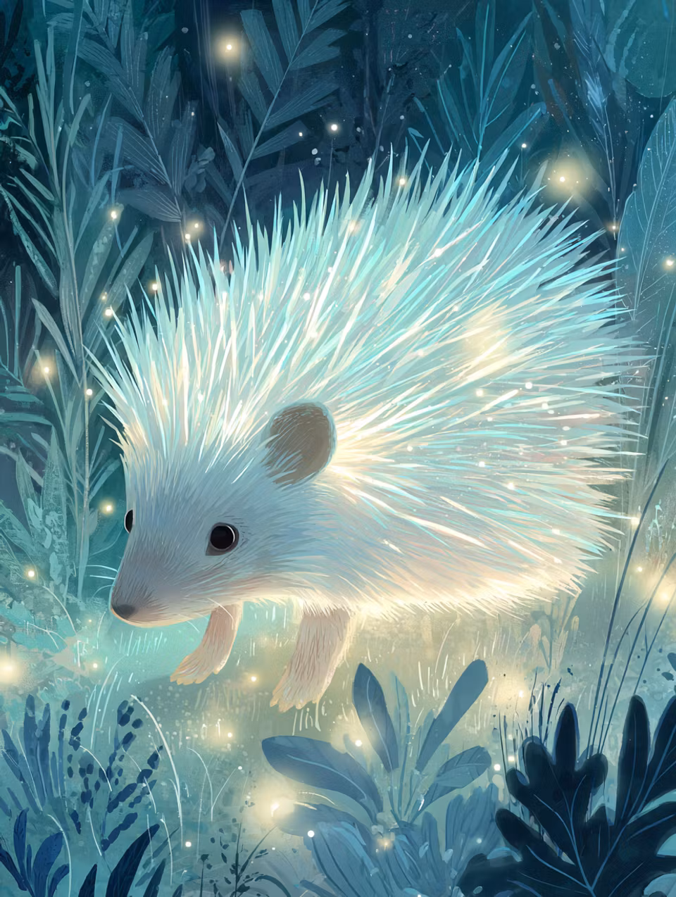 Paint by number - Eldfluge-igelkotten (Beställningsvara)