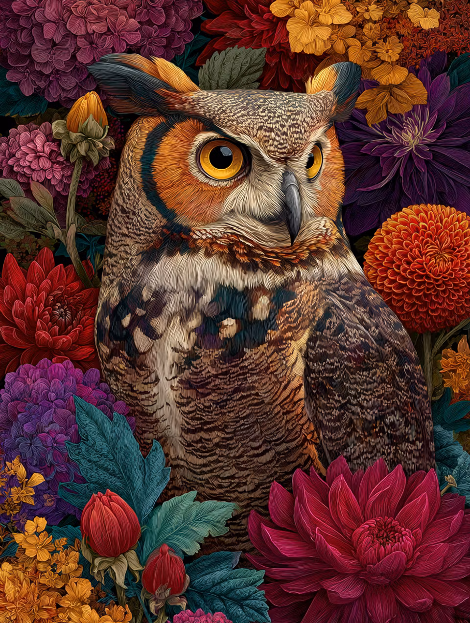 Korsstygn - Tyst visdom i blomsterhav (Beställningsvara)