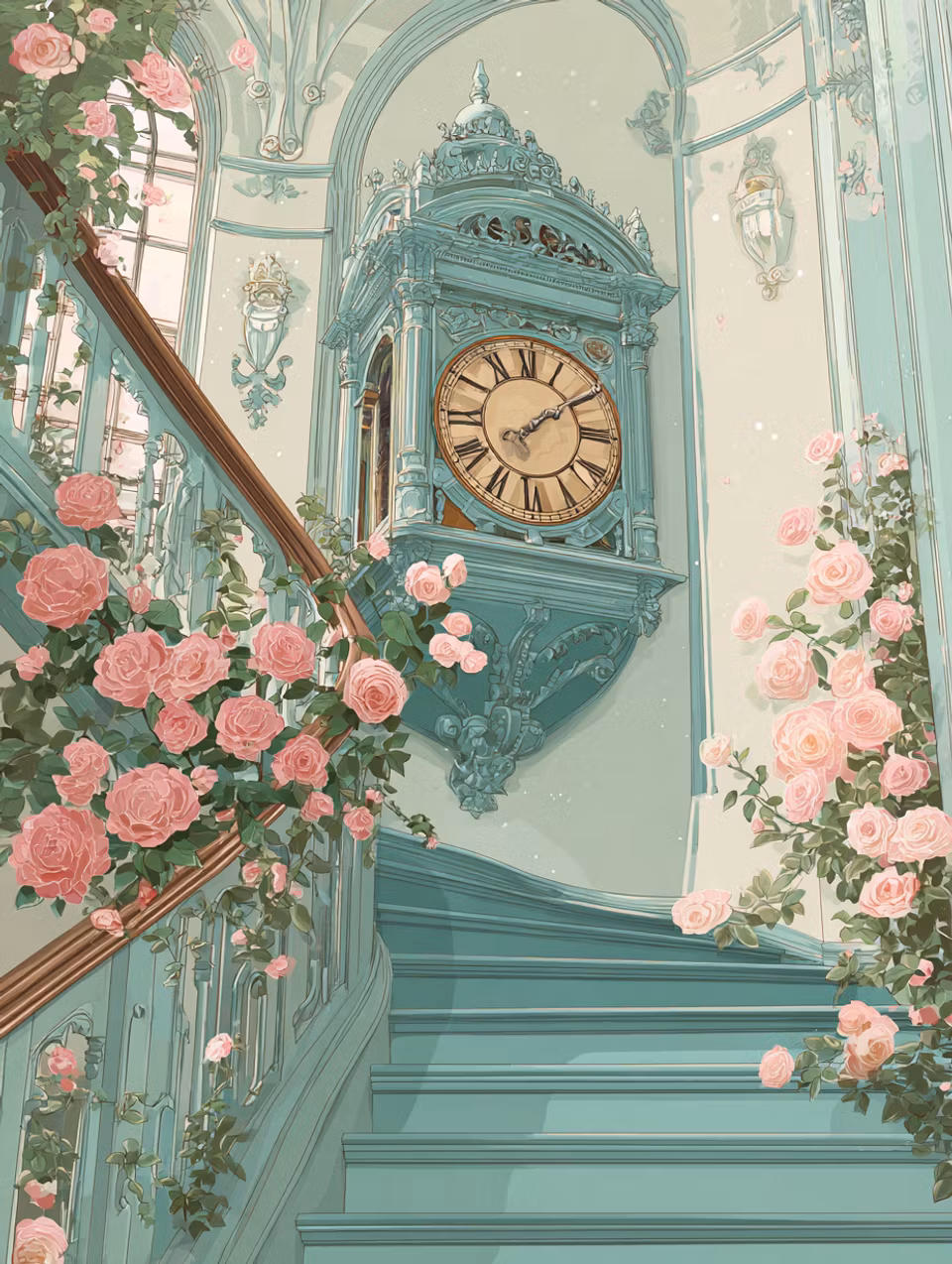 Korsstygn - Blomstrande ögonblick (Beställningsvara)