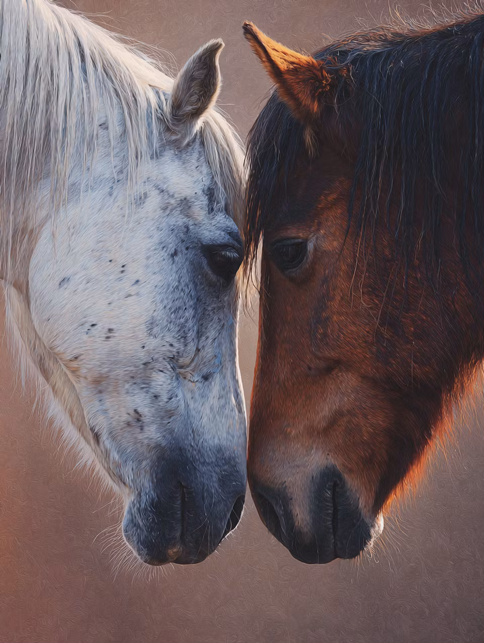 Paint by number - Vänskap utan ord (Beställningsvara)