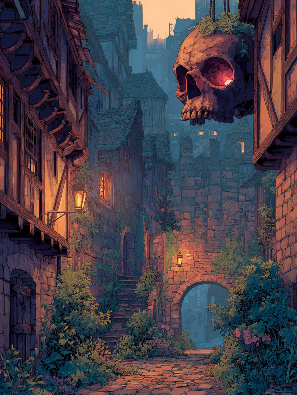 Paint by number - Förlorade själarnas kvarter (Beställningsvara)