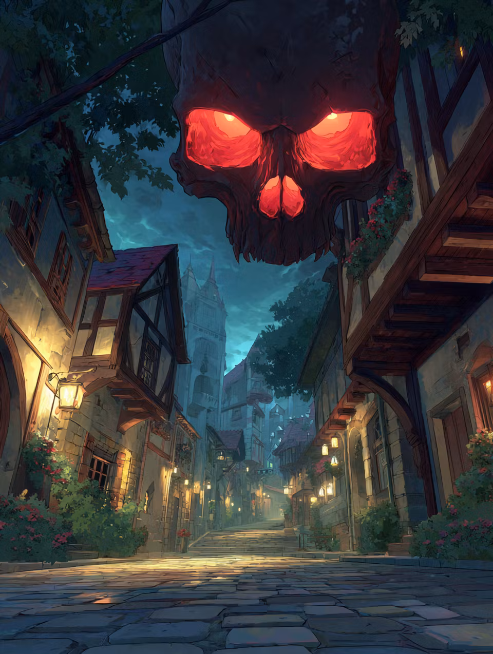 Paint by number - Gränden som aldrig sover (Beställningsvara)