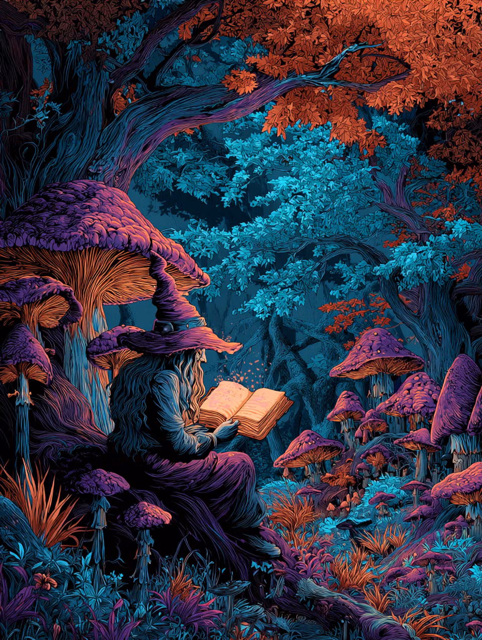 Paint by number - Mellan rötter och magi (Beställningsvara)