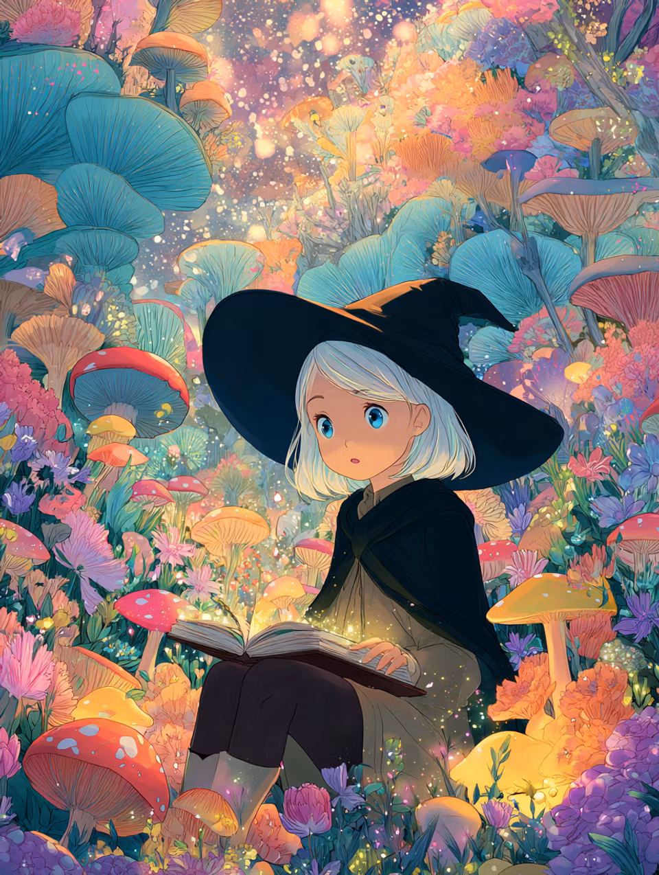 Korsstygn - Den lilla trollflickans första trollbok (Beställningsvara)