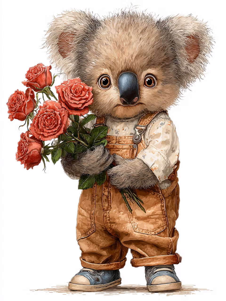 Korsstygn - Den Blyga Rosbäraren (Beställningsvara)