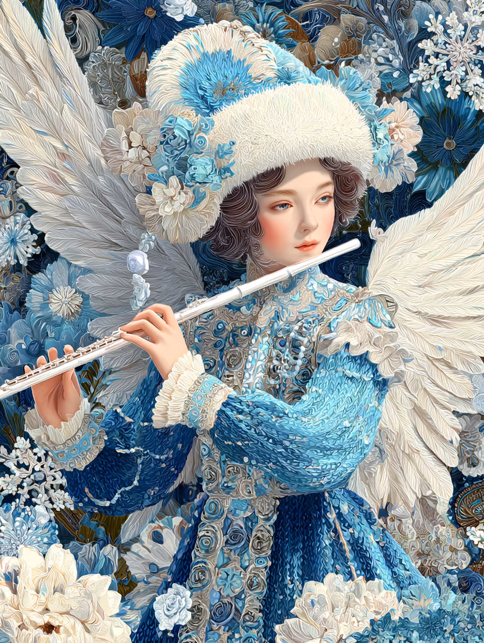 Paint by number - Stillhetens Flöjt (Beställningsvara)