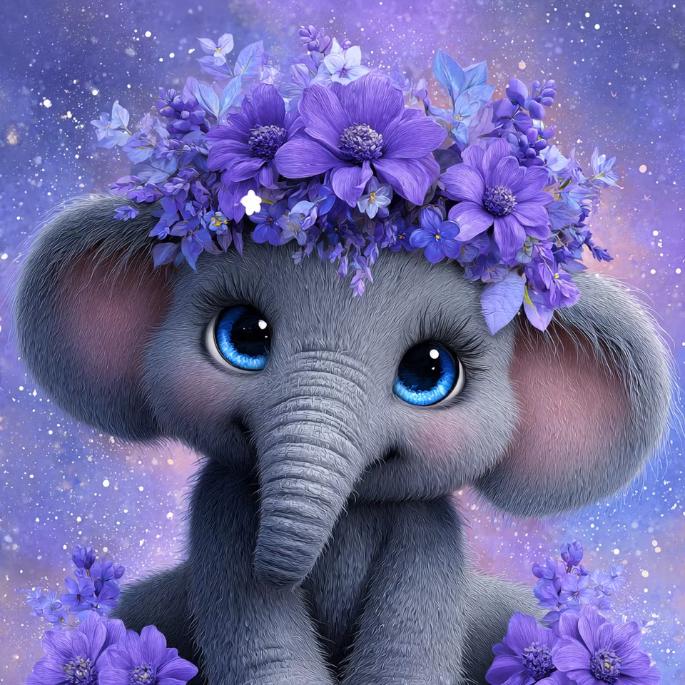 Diamond Painting - Blomsterdröm (Beställningsvara)