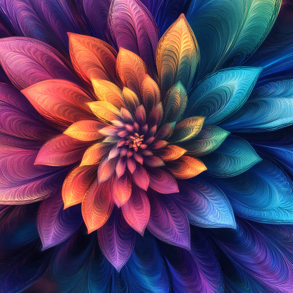 Korsstygn - Färgernas blomsterhjärta (Beställningsvara)