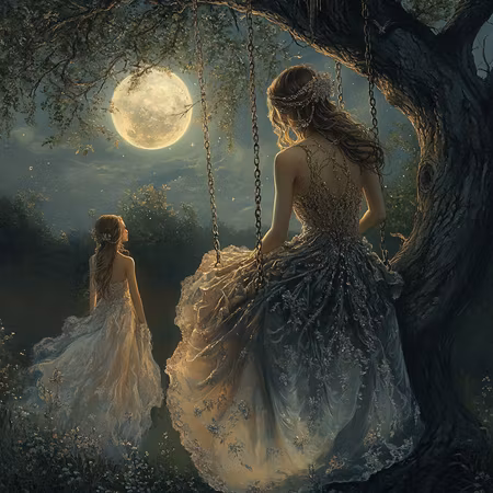 Diamond Painting Akryl - En natt av kärlek