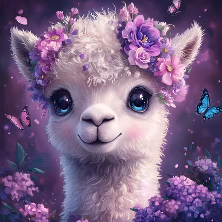 Diamond Painting - Blomsterdrömmen (Beställningsvara)