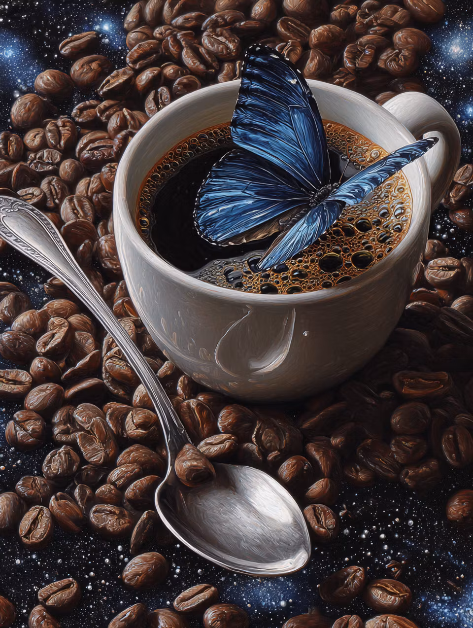 Akryl - 40x50cm - 50st färger med specialpärlor