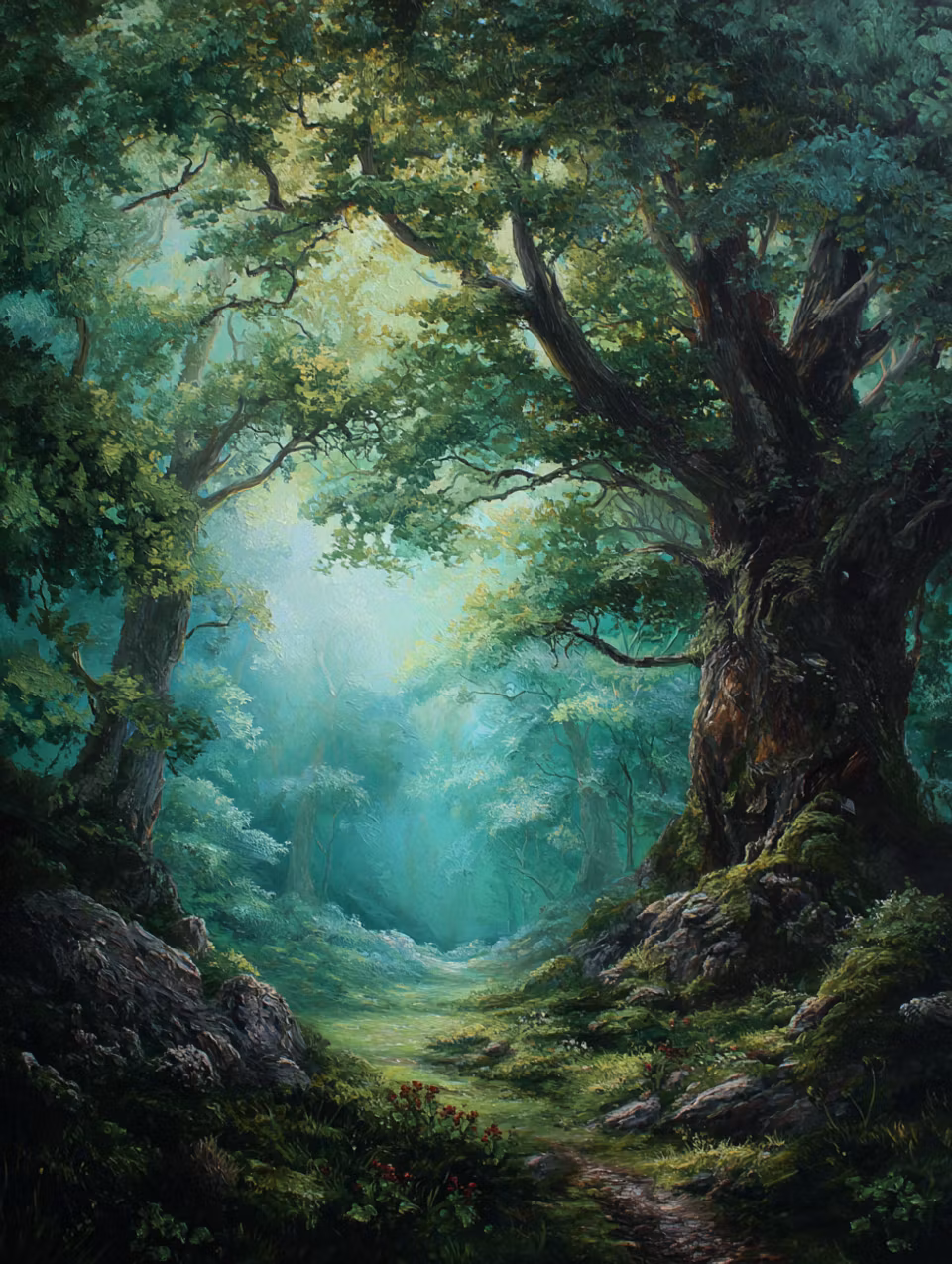 Akryl - 40x50cm - 50st färger med specialpärlor