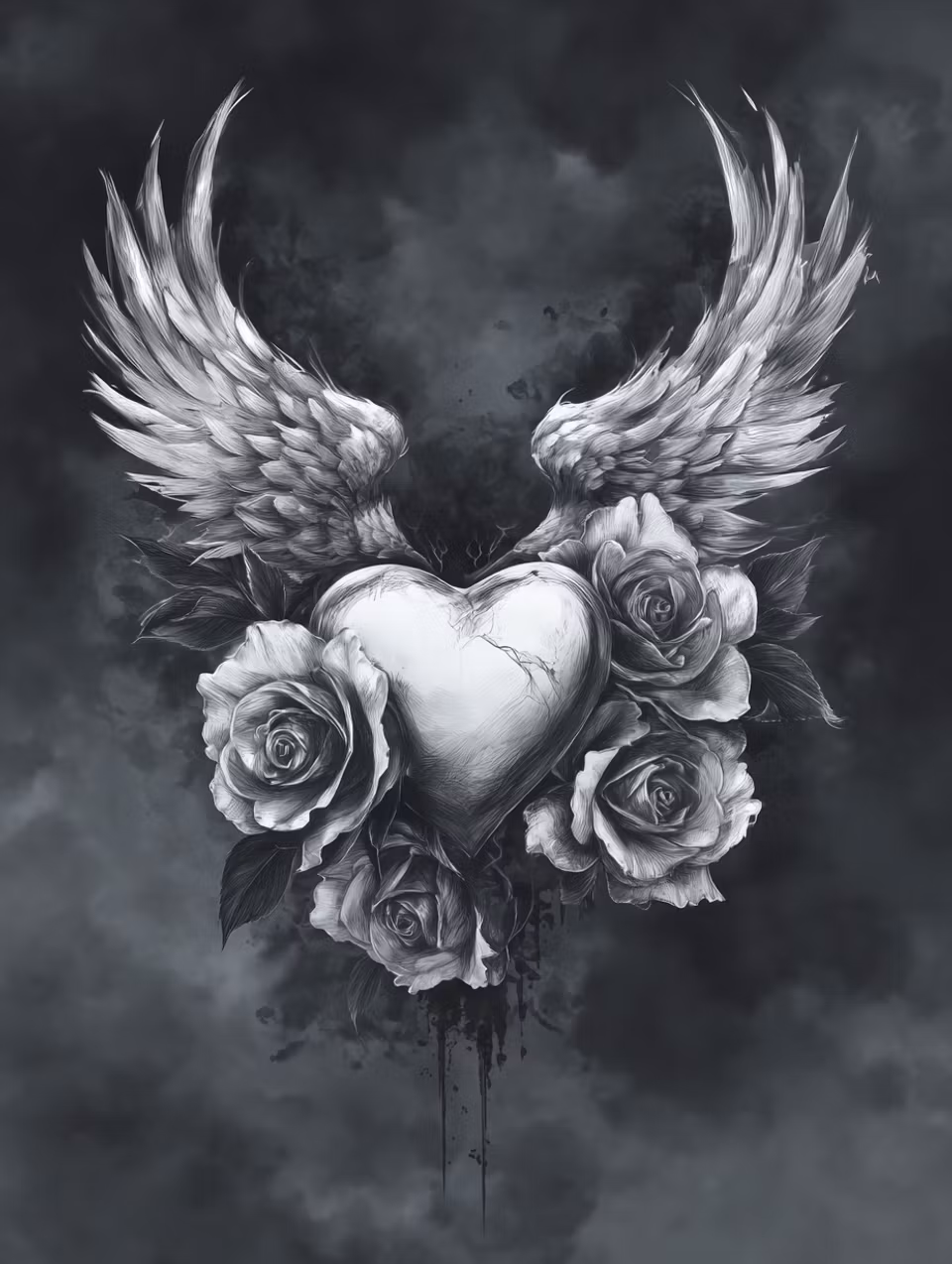 Korsstygn - Vingar av kärlek och styrka (Beställningsvara)