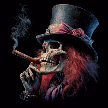 Diamond Painting Polyester - Mörk elegans