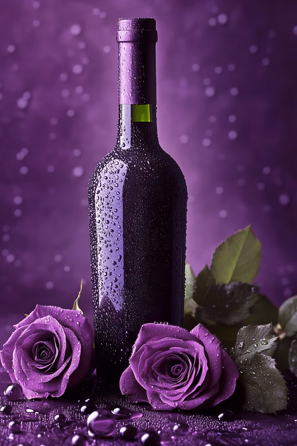 Paint by number - Purpurrosor och Daggfriskt Vin (Beställningsvara)
