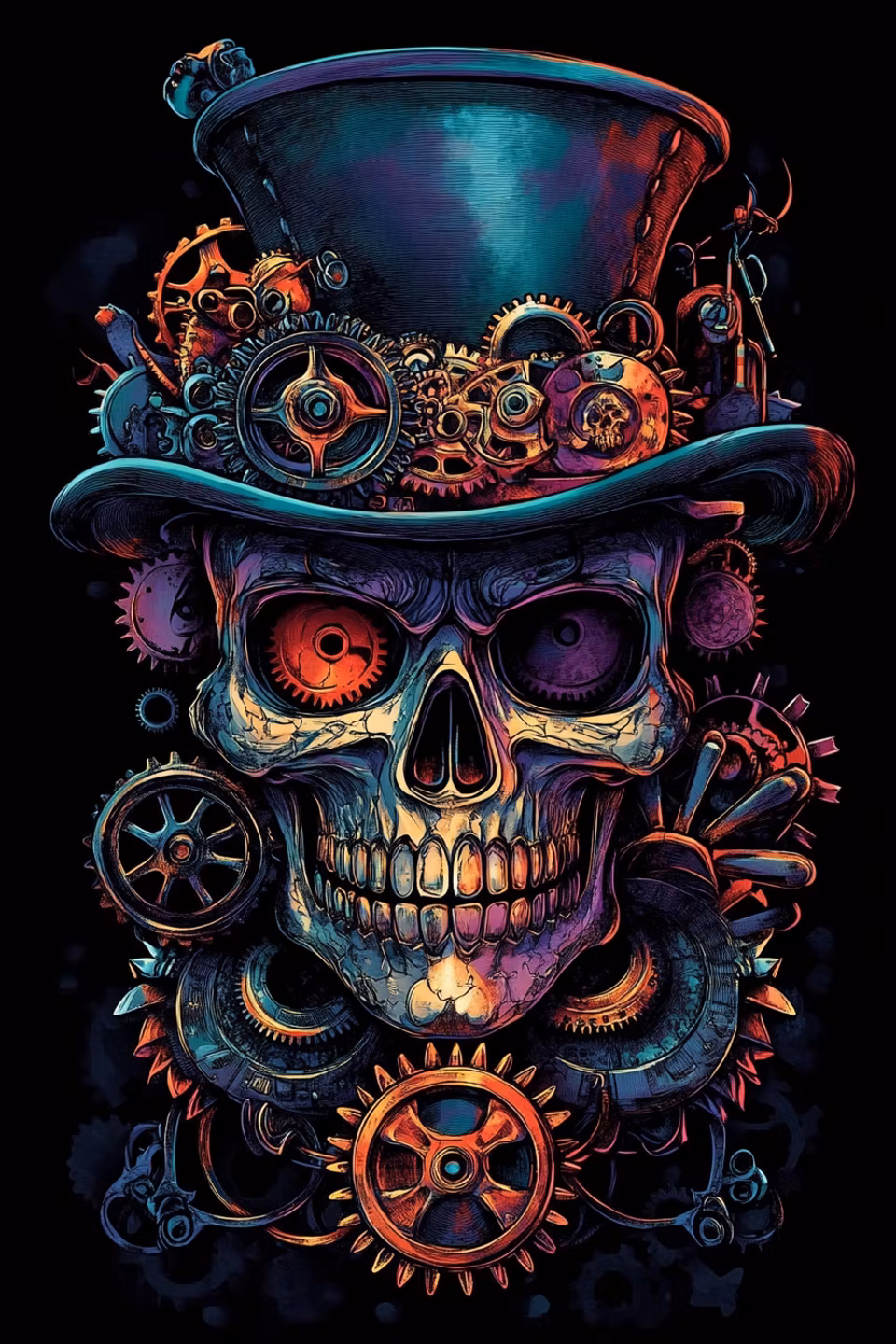 Korsstygn - Steampunkskallens Maskineri (Beställningsvara)