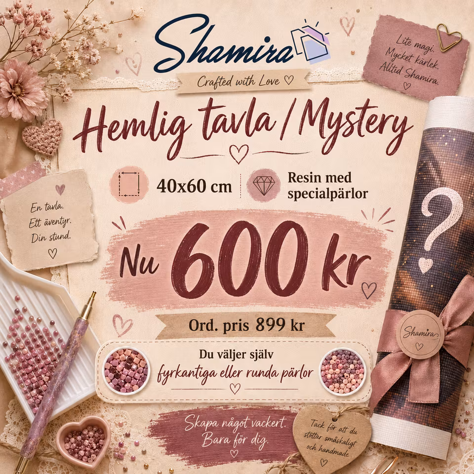 Hemlig eller mystery Resin (Beställningsvara)