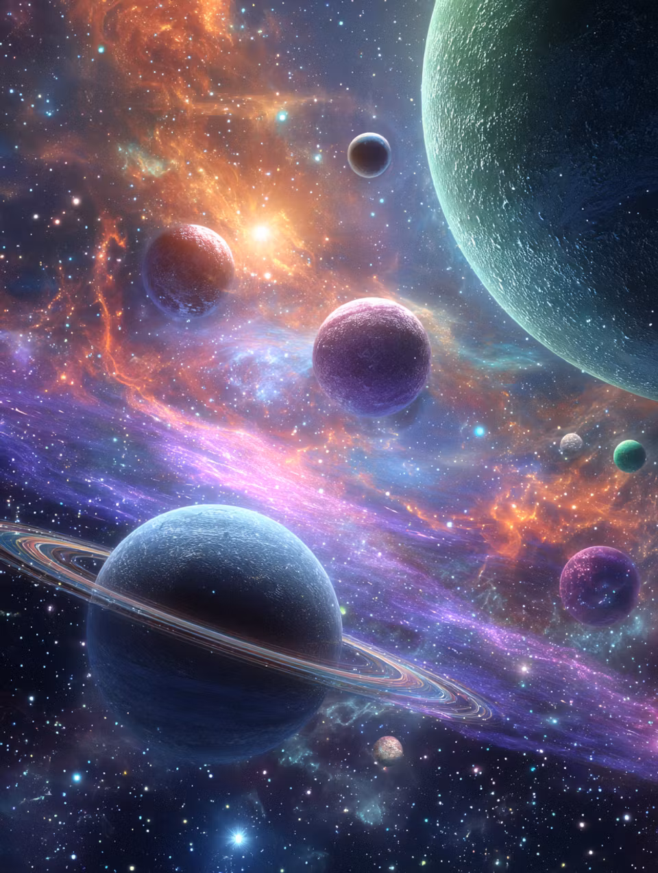 Diamond Painting - Kosmiskt Skimmer (Beställningsvara)