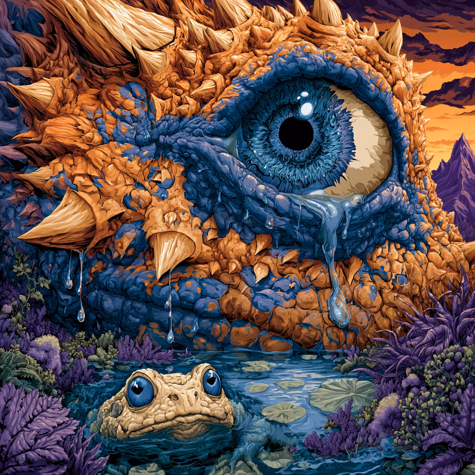 Diamond Painting - Drakögats Tår (Beställningsvara)