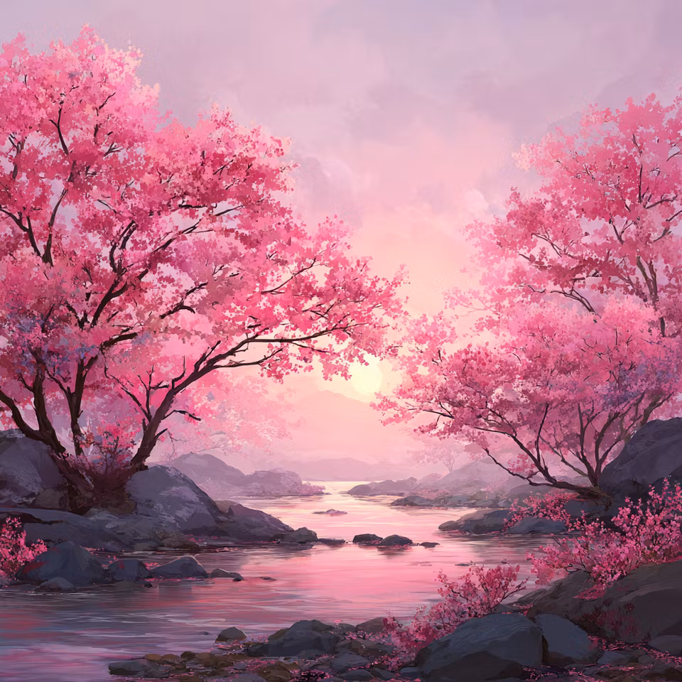 Diamond Painting - Blommande Stillhet (Beställningsvara)