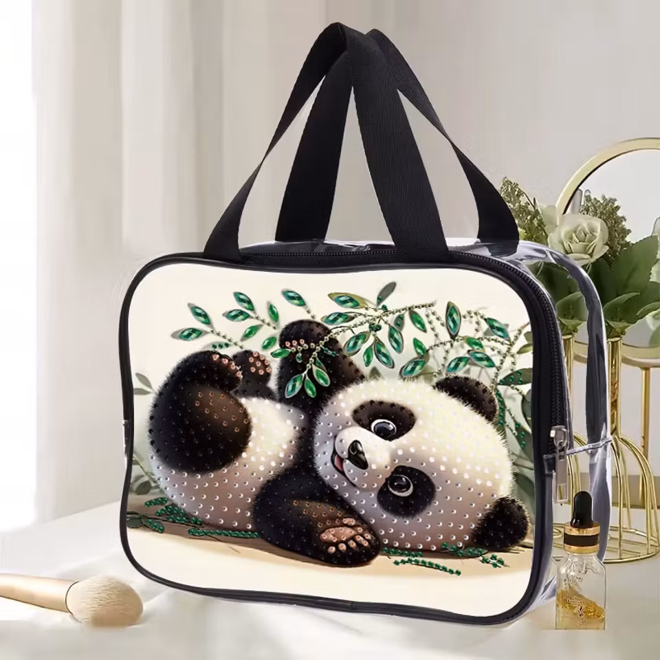 Praktisk förvaringsväska - Vilande panda