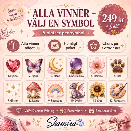 🎉 ALLA VINNER – VÄLJ EN SYMBOL 🎉