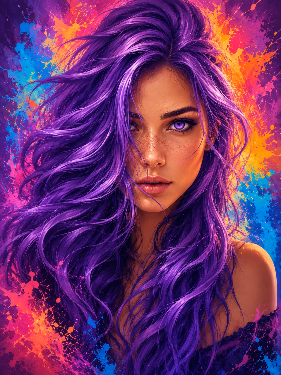 Diamond Painting - Lila Rebell (Beställningsvara)