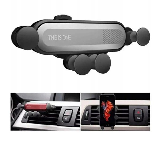 Universal Gravity Mobilholder med Klemme 360" MOTO EQUIP
