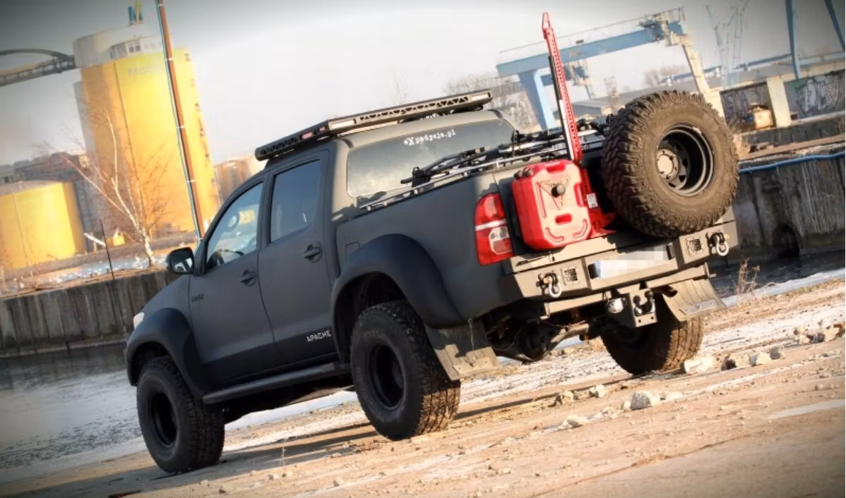 Takstativ Toyota Hilux Vigo 2005-2015  (double cab)  More4x4