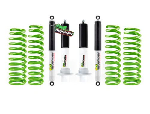 Spiralfjærer Støtdemper Sett JEEP CHEROKEE/LIBERTY KJ 2001-2006 lift +2"   +100kg