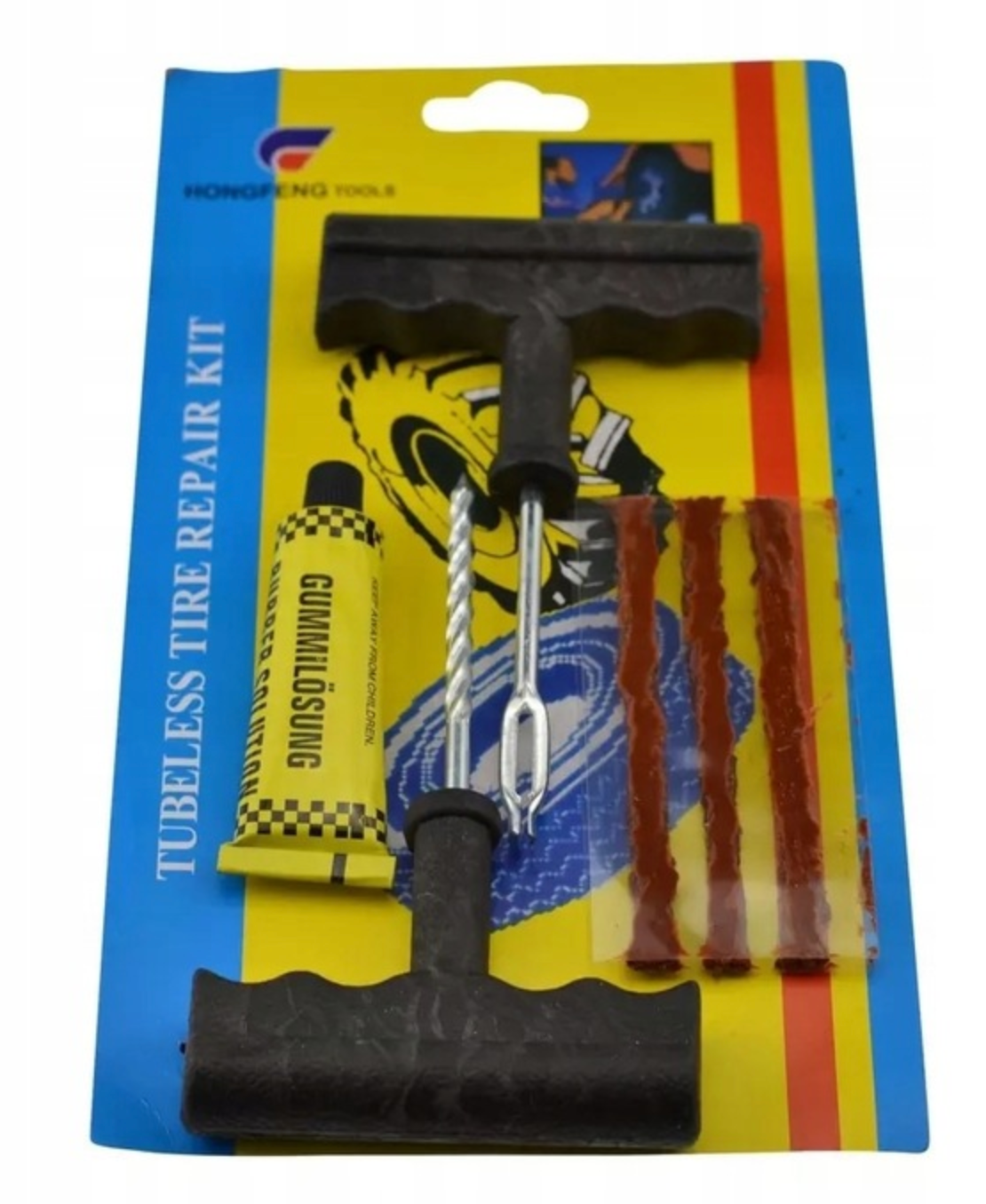 Dekkreparasjonssett / Reparasjonssett - Reparer hull i dekkene