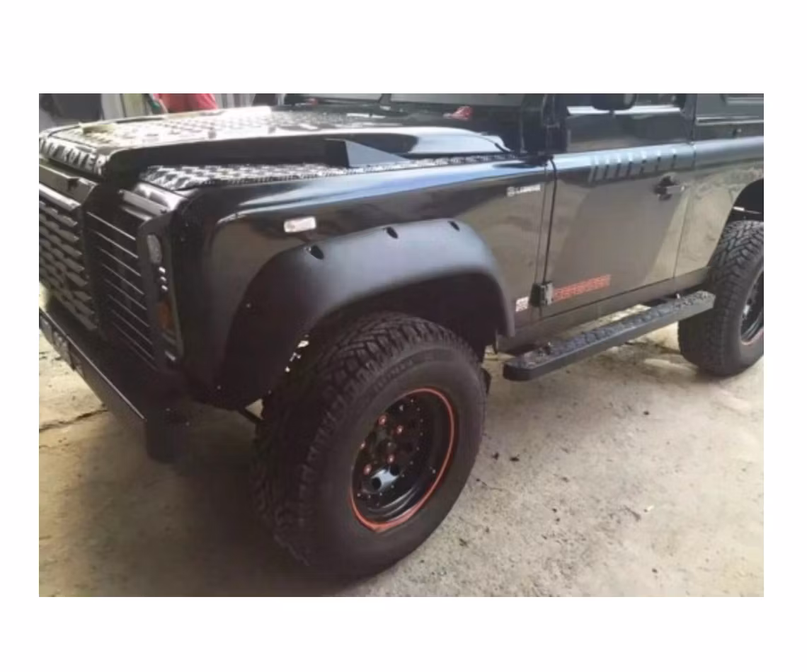 Skjermbreddere LLDPE Land Rover Defender TD4/TD5 12cm